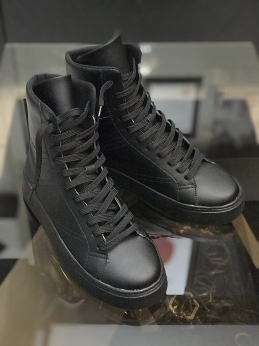 کد 2001 کفش ZARA ونس زارا مشکی مشکی - تصویر 4