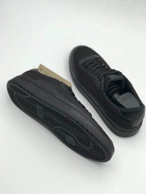 کد 2700 ZARA ونس زارا قلاب بافی مشکی یکدست - تصویر 6