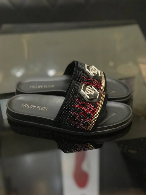 کد 354 صندل فیلیپ پلین PHILIPP PLEIN نگین دار شعله - تصویر 7