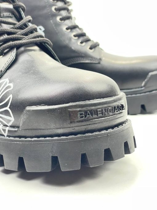 کد 2915 بوت بالنسیاگا BALENCIAGA نقاشی نوشته رومی - تصویر 10