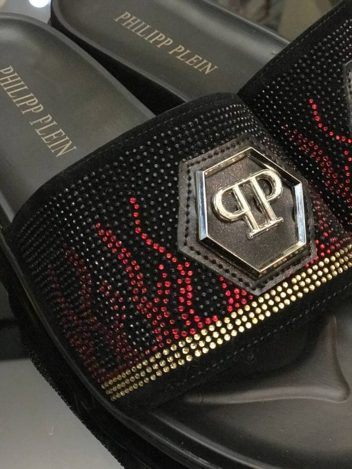 کد 354 صندل فیلیپ پلین PHILIPP PLEIN نگین دار شعله - تصویر 5