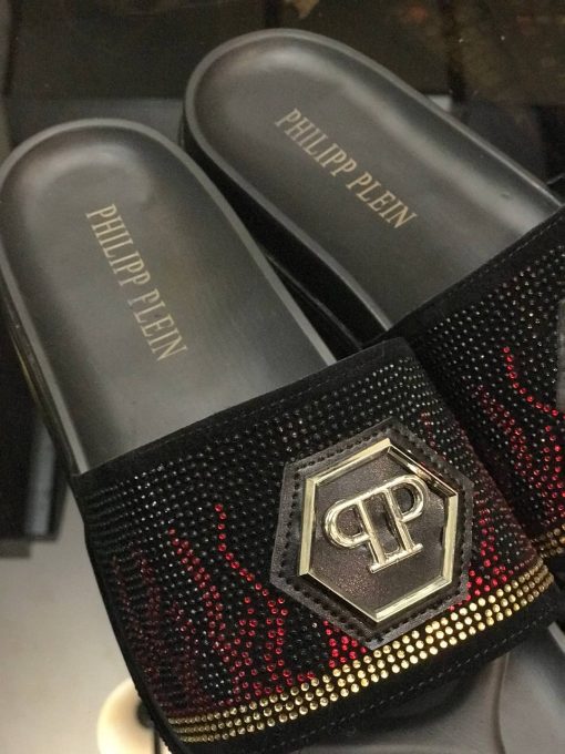 کد 354 صندل فیلیپ پلین PHILIPP PLEIN نگین دار شعله - تصویر 4