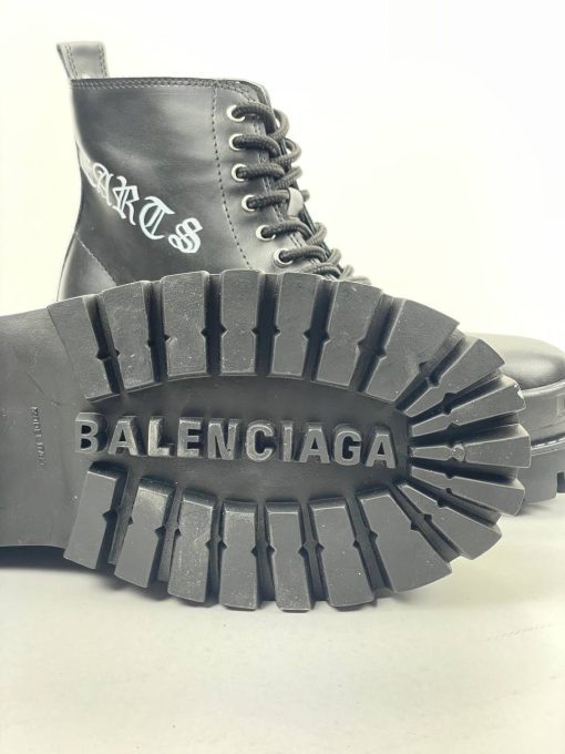 کد 2915 بوت بالنسیاگا BALENCIAGA نقاشی نوشته رومی - تصویر 7