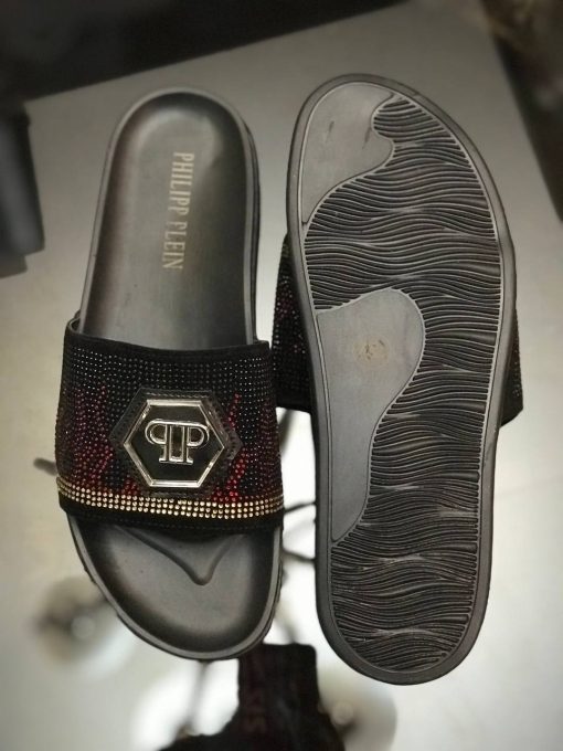 کد 354 صندل فیلیپ پلین PHILIPP PLEIN نگین دار شعله - تصویر 3