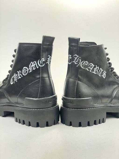 کد 2915 بوت بالنسیاگا BALENCIAGA نقاشی نوشته رومی - تصویر 6