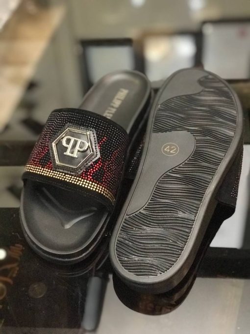 کد 354 صندل فیلیپ پلین PHILIPP PLEIN نگین دار شعله - تصویر 2