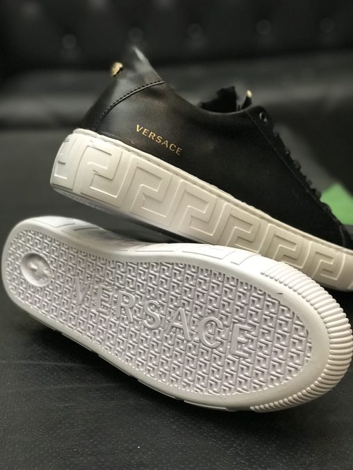 کد 1400  ونس ورساچه versace مشکی سفید - تصویر 5