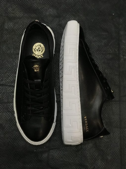 کد 1400  ونس ورساچه versace مشکی سفید - تصویر 7