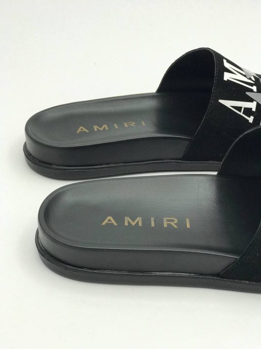 کد 300 صندل AMIRI امیری تیکه ستاره مشکی نقره ای - تصویر 5
