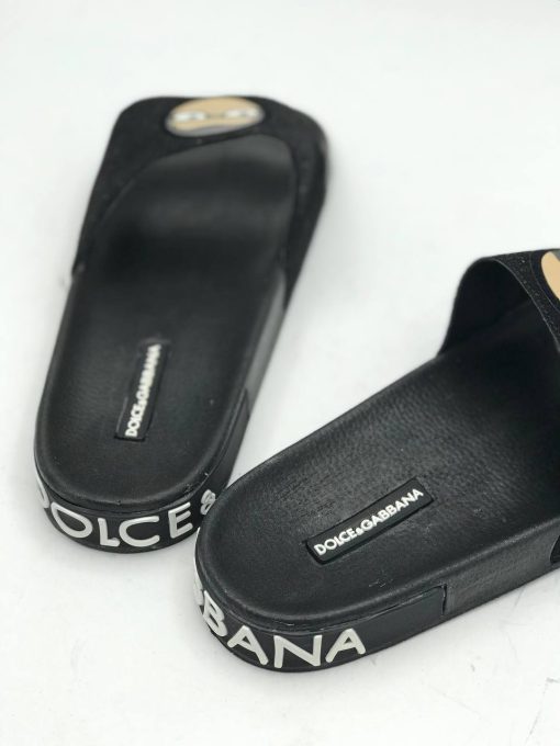 صندل Dolce & Gabbana چهره مشکی - تصویر 8