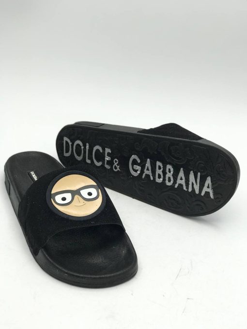 صندل Dolce & Gabbana چهره مشکی - تصویر 9