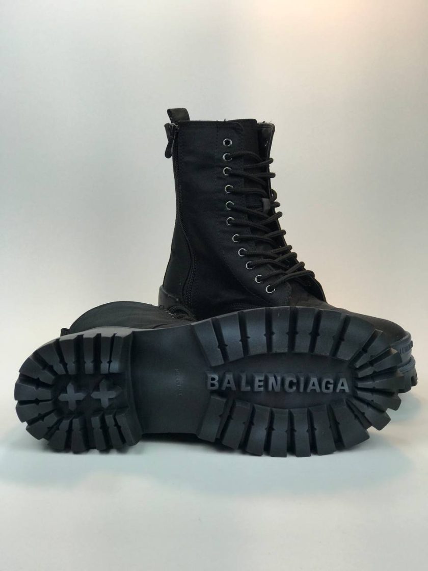 کد 2902 بوت بالنسیاگا BALENCIAGA پارچه مشکی ساده - Image 5