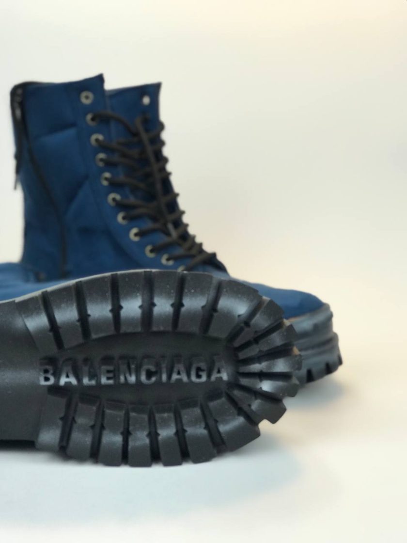 کد 2900 بوت بالنسیاگا BALENCIAGA پارچه ابی جین - Image 8