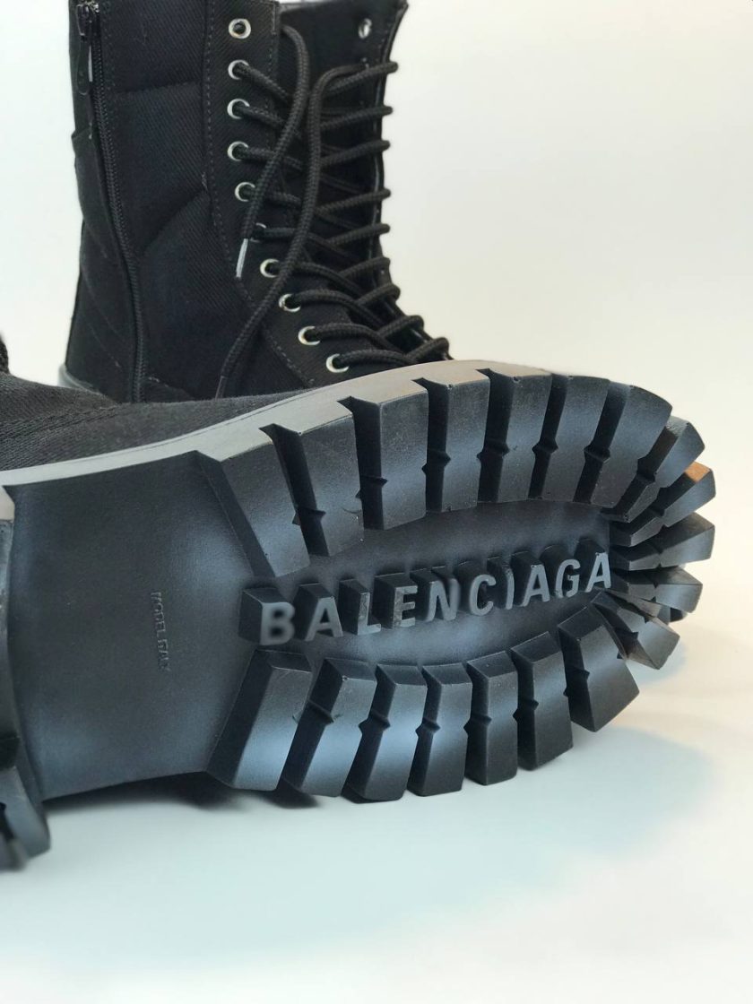 کد 2900 بوت بالنسیاگا BALENCIAGA پارچه جین مشکی رادو - Image 8