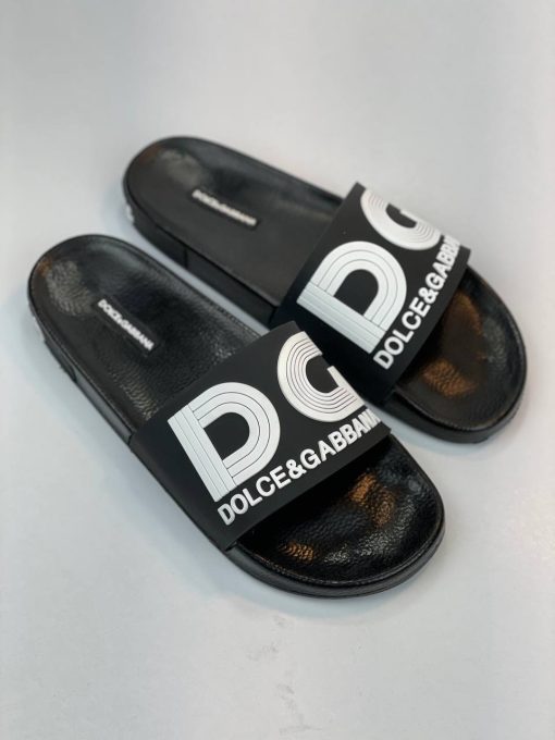 صندل Dolce & Gabbana DG مشکی یکدست
