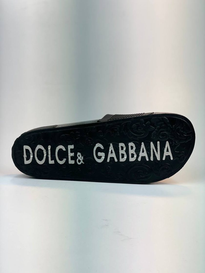 کد 1600 صندل dolce & gabbana خطی مشکی یکدست - Image 4