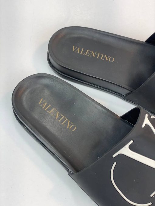 صندل VALENTINO ولنتینو مشکی سفید - تصویر 4