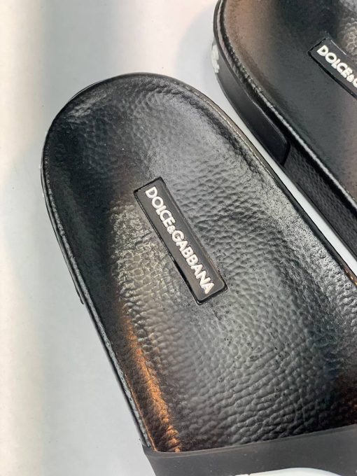 صندل Dolce & Gabbana DG مشکی یکدست - تصویر 6