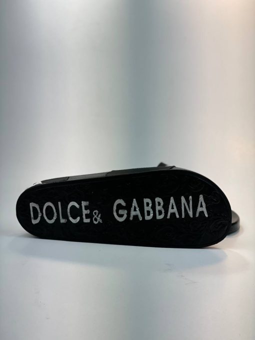 صندل Dolce & Gabbana DG مشکی یکدست - تصویر 7