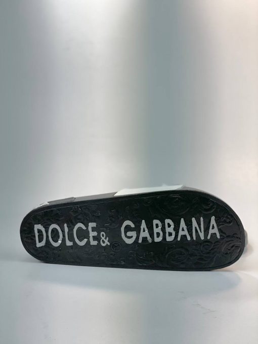 کد 1600 صندل Dolce & Gabbana DG برجسته سفید مشکی - تصویر 7